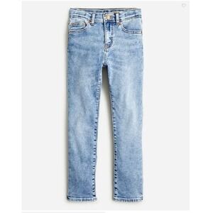 J Crew Boys Stretch‎ Jean in Panama Light Wash Denim Size 7 BN370